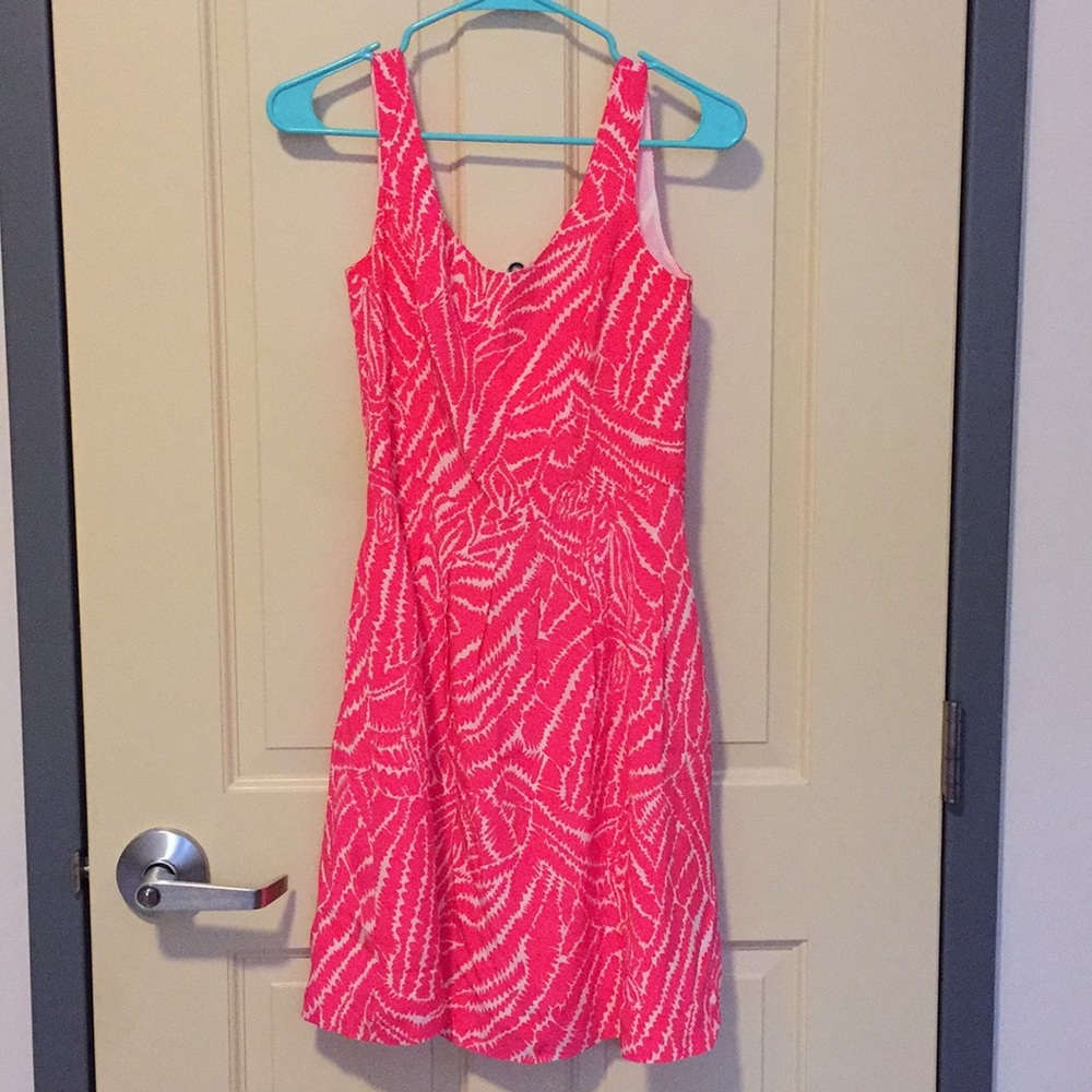 Posey dress in Splash Pink Show Me Your Stripes